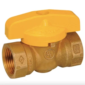 B&K ProLine 1/2 in. Brass FIP Gas Ball Valve 210-523HC - Picture 1 of 1