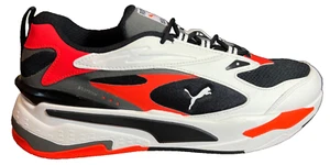 Puma™ RS-Fast Sneakers - 380562-05 ~ Black / Neon Red / White Men Sz 13 - Picture 1 of 22