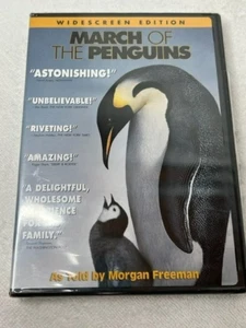 March of the Penguins (Widescreen Edition) DVD  Morgan Freeman New Sealed - Picture 1 of 4