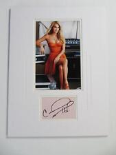 CARRIE UNDERWOOD Signed Autograph Auto Photo Display JSA