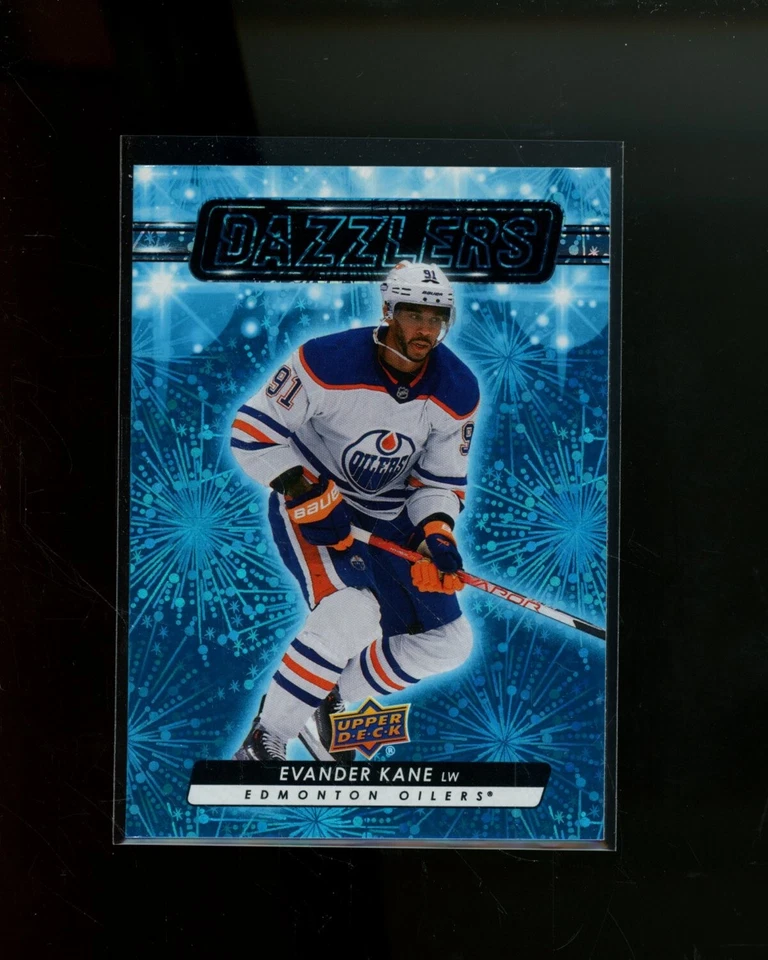 2023-24 Upper Deck Series 1 Dazzlers Blue Evander Kane #15 - Image 1 of 1