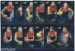 2016 Select Footy Stars Excel Parallel MELBOURNE Team Set - Picture 1 of 1