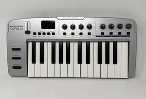 M-AUDIO KEYRIG 25 EASY TO USE 25 NOTE USB KEYBOARD Pre-owned - Picture 1 of 8