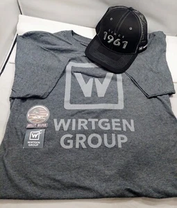Wirtgen Machinery schwarz 1961 Mütze & Sticker XL Shirt Ölfeldbau P189 - Bild 1 von 9