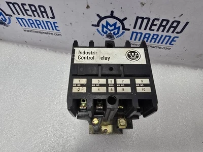 Westinghouse Electric ARD4S Industrial Control Relay (Type AR) Volts 600 DC-USED - Image 1 of 4