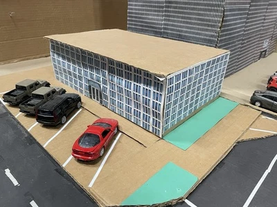 Cardboard Building 1/43 Scale Homemade - Image 1 of 4