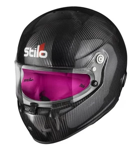 Stilo Helm ST5 CMR2016 V2 Kartdeckel Kart Racing - Schwarz Carbon Pink XS 54cm - Bild 1 von 7