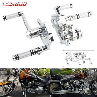Forward Control For Harley Softail Heritage Standard Fat Boy 2000-2017 Foot Pegs — 第 1/4 张图片