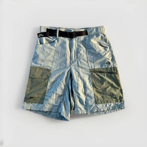 KATHMANDU SHORTS MENS S GREEN LIGHTWEIGHT OUTDOOR HIKING STRETCH POCKETS BELT - Picture 1 of 14