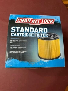 Channel Lock Standard Cartridge Filter & Retainer For 5 Gallon Wet/Dry, 353879 - Picture 1 of 11