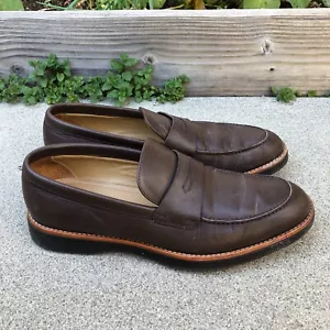 Ermenegildo Zegna Italien Halbschuhe Schuhe 7,5 Herren Leder Slipper Elegant Designer - Bild 1 von 9
