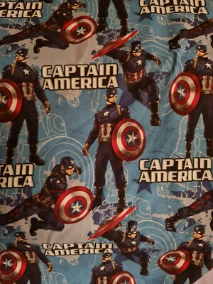 Tela del Capitán América de 44" de ancho 100 % algodón Foto 1 de 3