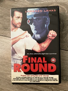 FINAL ROUND - HIGH FLIERS VIDEO - BIG BOX - EX RENTAL VHS  LAMAS - Picture 1 of 4