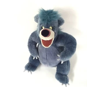Baloo 12 Zoll blauer Teddybär Disney Store Dschungelbuch Stofftier Sitzsack Plüsch - Bild 1 von 8