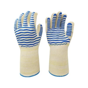 High Temperature Resistant Hand Gloves for Barbecue Cooking Baking Grilling - Afbeelding 1 van 8