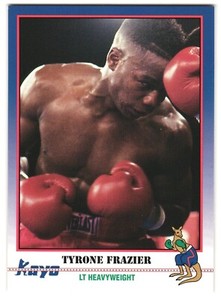 Tyrone Frazier 1991 Kayo Boxing Cards # 161