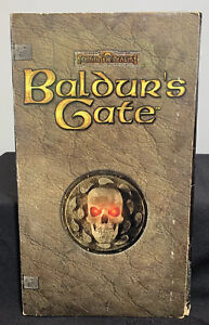 baldur's gate forgotten realms game pc cd 1998 5 Discs + BONUS Disc No Manuals