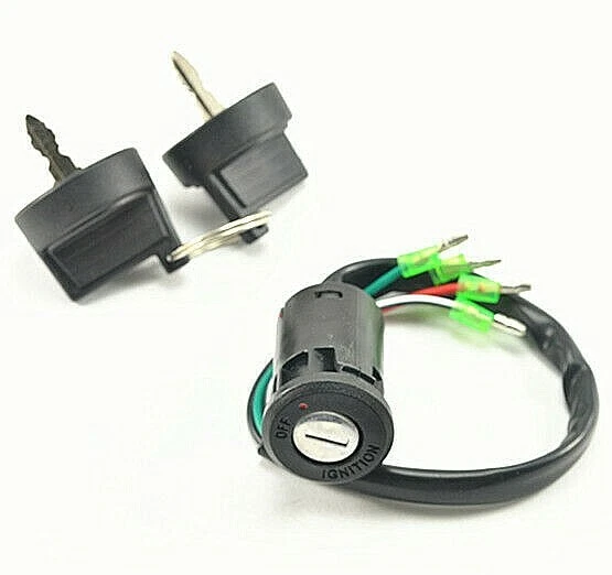 New Ignition Key Switch For Honda FourTrax 200 TRX200SX 2x4 1986-1987 Foto 1 de 1