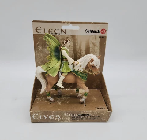 Schleich 70401 Falaroy the Bold on Elfen Horse Sun Elf Figure Figurine Fantasy Cover