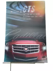 CADILLAC SHOWROOM 24"X36" COLOR POSTER "THE ALL-NEW 08 CTS" READ DESCRIPTION! - Picture 1 of 5