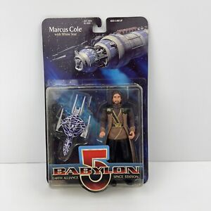 Babylon 5 Marcus Cole With White Star Action Figure 1997 Warner Bros New