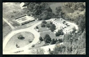 #786 Quebec Photo Aerial View, The Shaggy DOG INN Ski Rendez Border Region - Picture 1 of 2