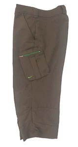Pantalones capri NIKE para mujer TALLA MT exterior marrón poliéster - Imagen 1 de 15