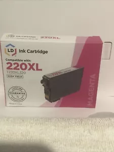 Cartuccia di inchiostro di ricambio T220XL nuova con scatola per stampanti Epson Workforce - Foto 1 di 6