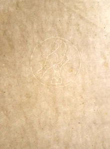 WI837-CARTA VERGINE FILIGRANA COLOMBA SUI 3 MONTI,48 CARTE BIANCHE IN 4°, ‘6/700 - Imagen 1 de 2