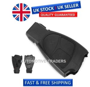 3 Tasten Schlüssel Fernbedienung Etui für MERCEDES BENZ C ML E CLK B CLS S AMG MIT LOGO A39 - Bild 1 von 3