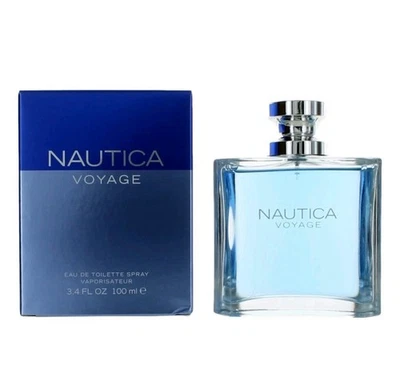 Colônia masculina Nautica Voyage by Nautica 3,4 oz Eau de Toilette nova na caixa - Imagem 1 de 3