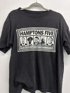 Rara maglietta uomo Hamptons Five GS Warriors Lrg Klay,Dray,Steph,Kevin,Andre - Foto 1 di 3