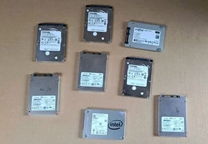 8x Stück HDD / SSD Festplatte Konvolut - Bild 1 von 2