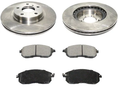 Kit de pastillas de freno y rotor delantero para Nissan 350Z 2003-2005 86125CSTF 2004 Foto 1 de 2