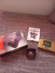 Zelda Majoras Mask N64 - Gebraucht + Expansionspack - Bild 1 von 3