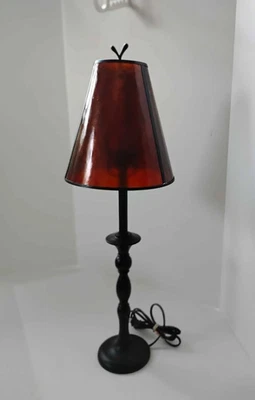STYLE Accent Lamp with Broze Copper Lamp Shade Contemporary 25" Tall - Image 1 of 4