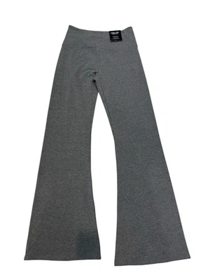 Nuevo Simply Vera Wang Mujer’s Leggings Gris Tiro Alto Pierna Acampanada Calce Ajustado Talla S Foto 1 de 4