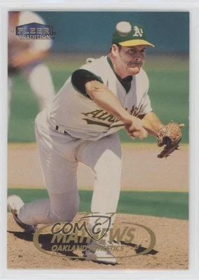 1998 Fleer Tradition TJ Mathews #199 - Image 1 of 2