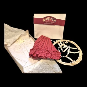 New American Girl Addy Undies - Crinoline Hoop Petticoat Chemise Retired Vintage - Picture 1 of 9