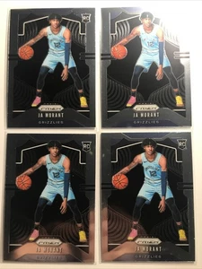 Ja Morant (4) 2019-20 Panini Prizm #249 ROOKIE RC CARD LOT NICE!! Grizzlies - Picture 1 of 4