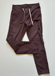 Pantalón Vuori Ripstop para mujer con cordón granate talla pequeña - Imagen 1 de 15