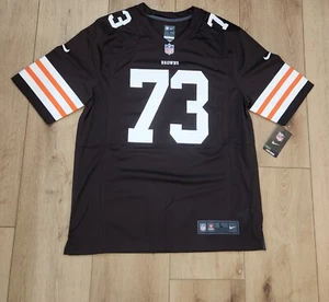 NikeMen's Joe Thomas Brown Cleveland Browns Retired Player Game Jersey Sz L - Picture 1 of 8