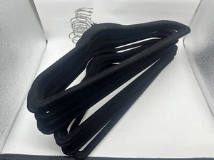 Velvet Cloth Hangers 50 Pcs For  Suit/ Shirt/ Pants - Picture 1 of 2