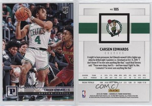 2019-20 Panini Chronicles Panini Blue /99 Carsen Edwards #105 Rookie RC