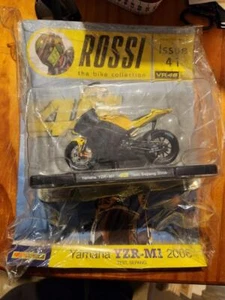Panini Collectables Rossi Bike Collection No 41 Yamaha YZR-M1 2006 Test Sepang - Picture 1 of 1
