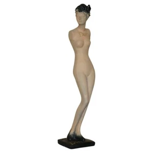 ORIGINAL FULLY STAMPED DIOR ADVERTISING STATUE IN PERIOD PLASTER & PAINT - Picture 1 of 18