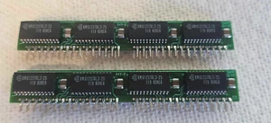 2x Lot Rare SMART SIPP Samsung KM61257ALJ 60-pin Vintage RAM Memory Collection - Picture 1 of 4