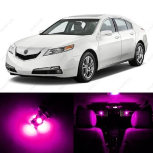 Paquete de 13 luces interiores LED rosas para Acura TL 2009-2014 + HERRAMIENTA DE PALANCA - Imagen 1 de 7