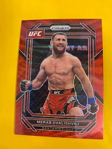RS8680 2023 Panini Prizm UFC Prizms Ruby Wave #172 Merab Dvalishvili - Picture 1 of 1
