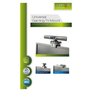 Universal TV Mount Holder Clip Stand Bracket Xbox 360 PlayStation 3 Nintendo Wii - Picture 1 of 4